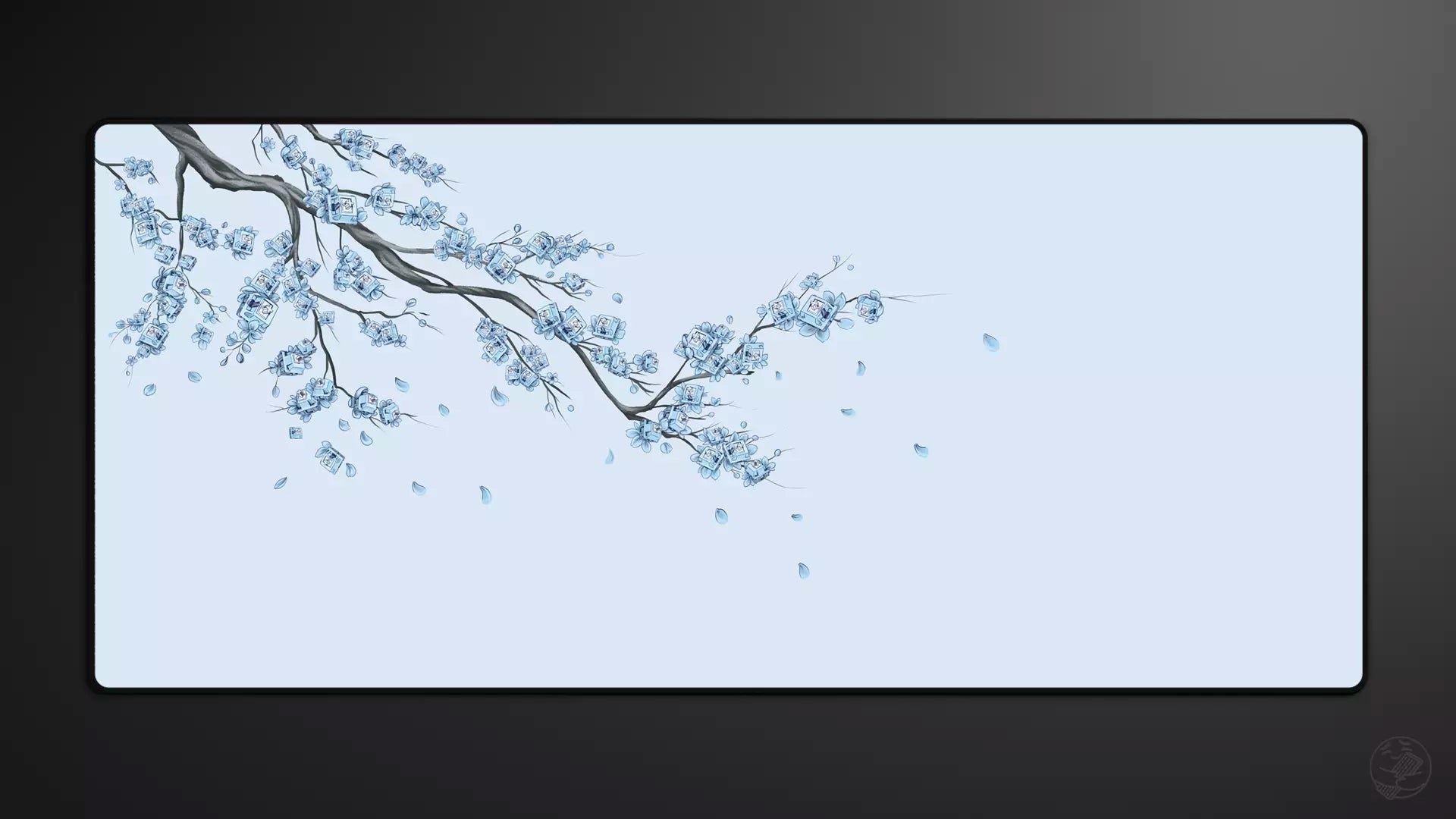 Cherry Blossomx Deskmat_Mockup_1920x1080 Fuyu