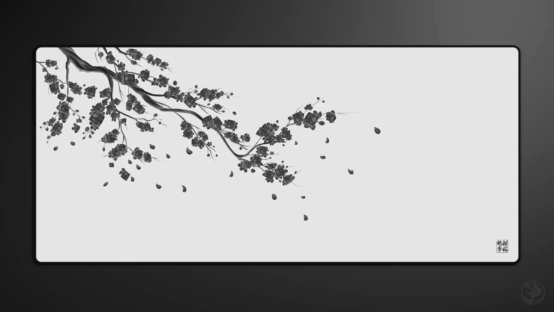 Cherry Blossomx Deskmat_Mockup_1920x1080 SumiE