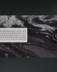 Liquid Noire topdown Tilted keeb render
