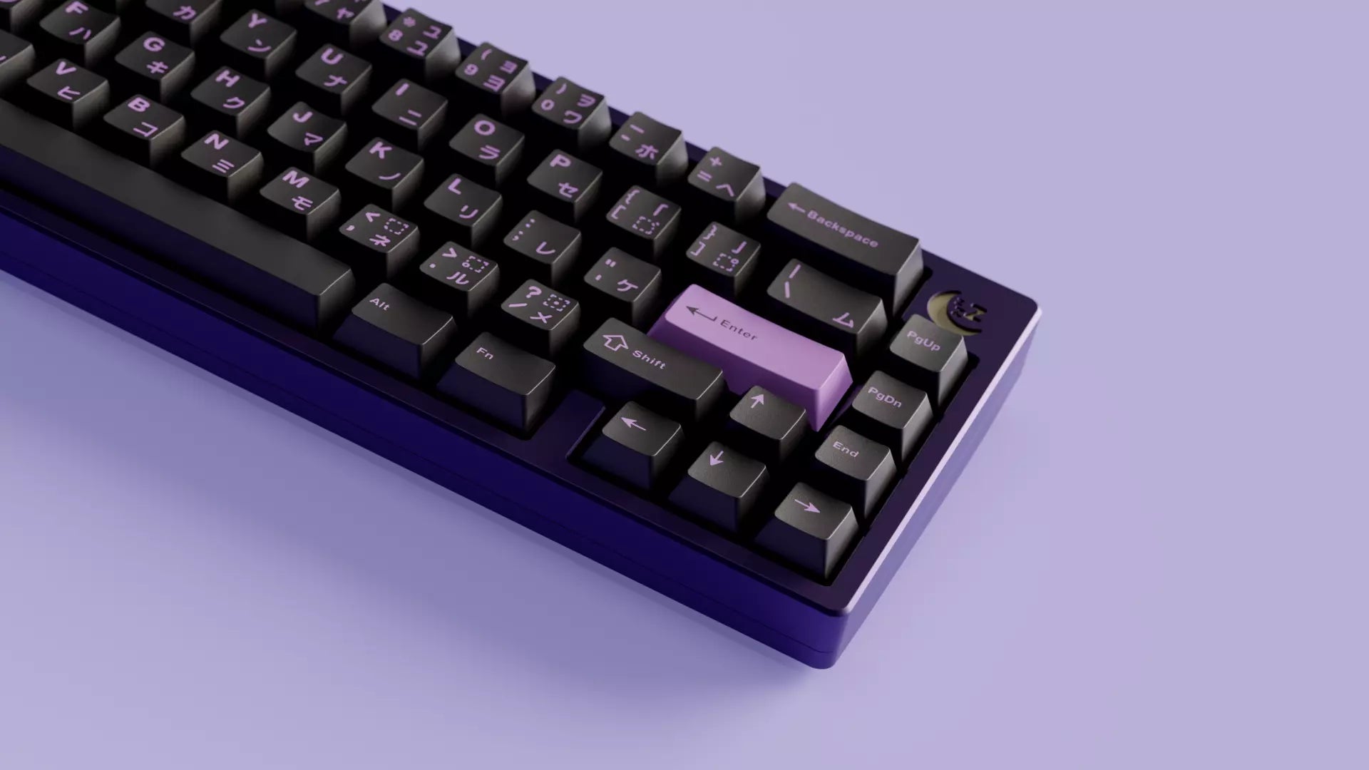 [GB] GMK Lilac on Black