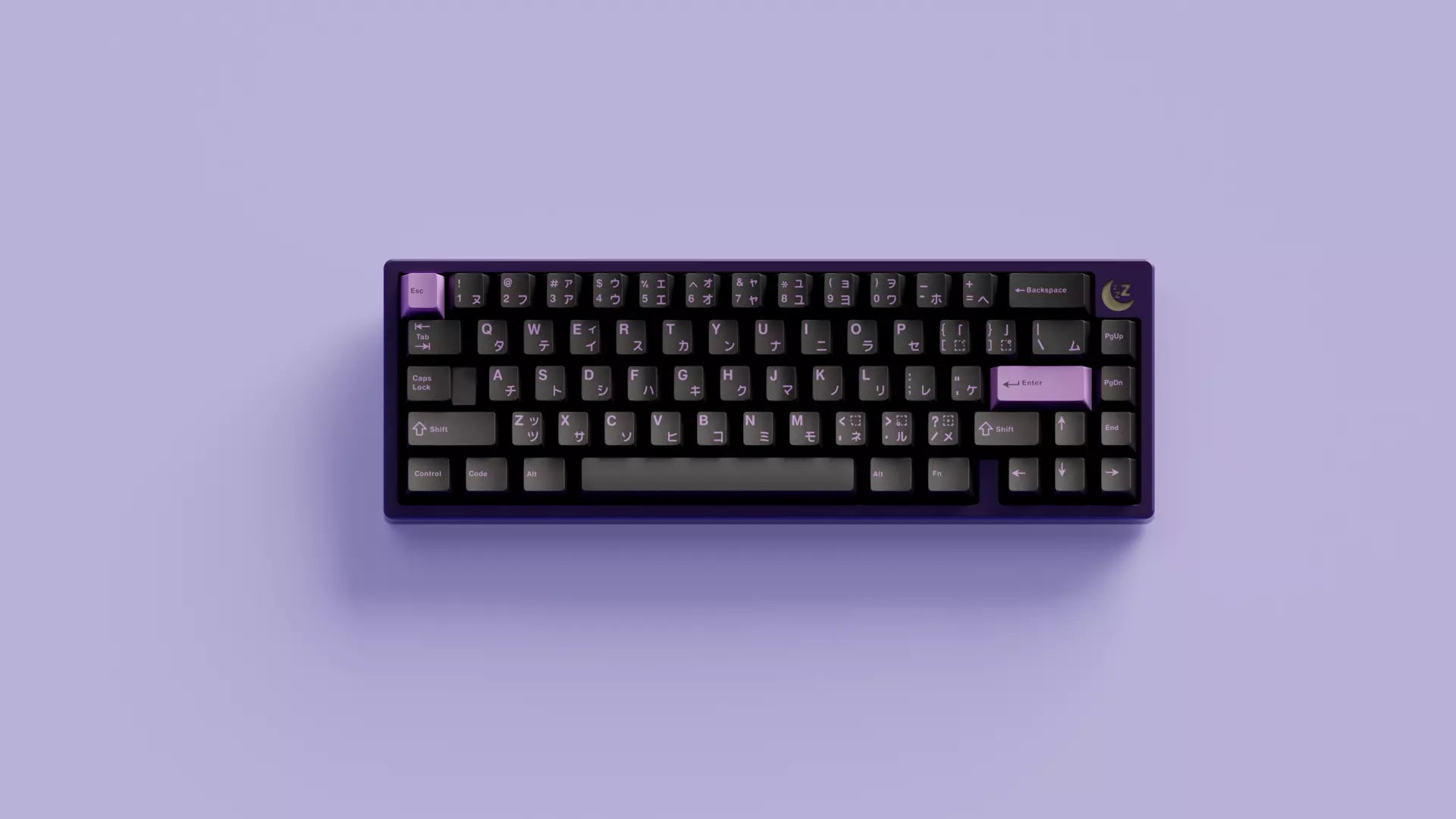 [GB] GMK Lilac on Black